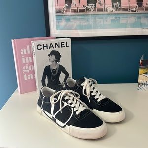 Stylish black and white Valentino sneakers